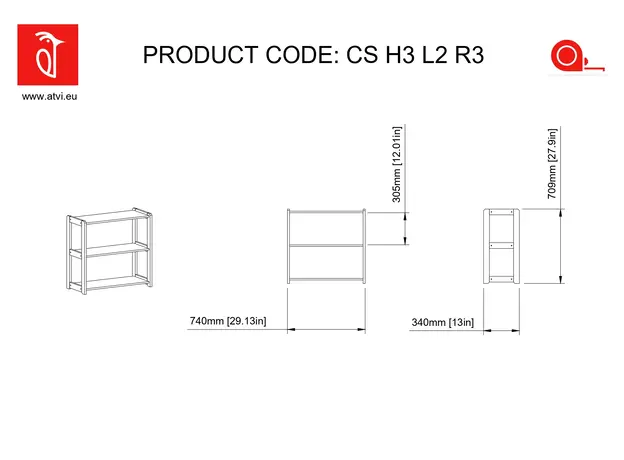 Raft Montessori pentru Copii Pentru Jucarii si Carti (H3 L2 R3), imagine _ab__is.image_number.default