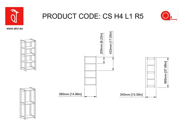 Raft Montessori pentru Copii Pentru Jucarii si Carti (H4 L1 R5) Imagine 13