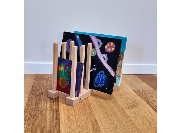 Art Storage Rack And Printed Materials (Height 30 cm / 11.81 in), image 