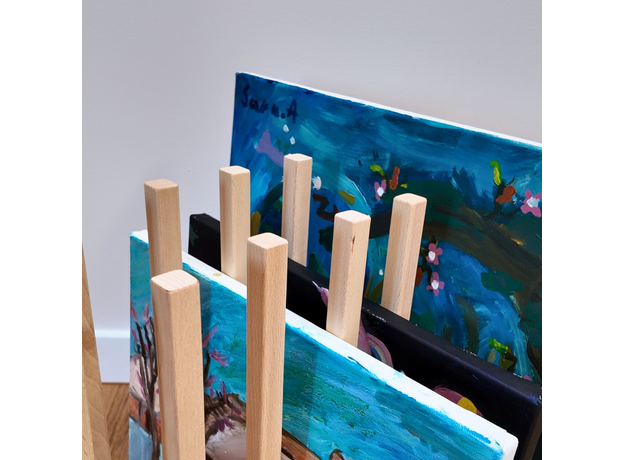 Art Storage Rack And Printed Materials (Height 45cm / 17.72 in), image , 3 image