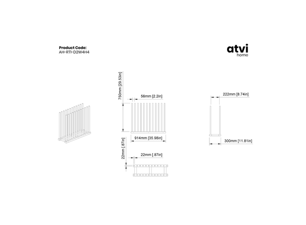 Art Storage Rack And Printed Materials (Height 75 cm / 29.53 in), image , 10 image